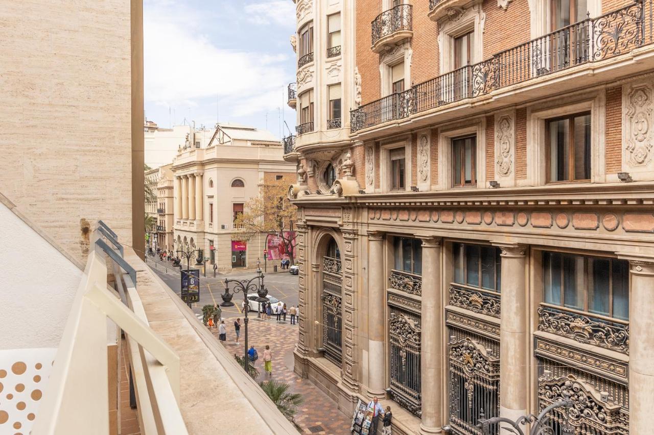 Loft Con Terraza Centro Valencia Apartment Exterior foto